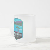 Lake Tahoe Emerald Bay Matglas Koffiemok (Voorkant links)