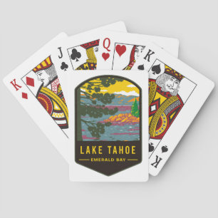 Lake Tahoe Emerald Bay Pokerkaarten