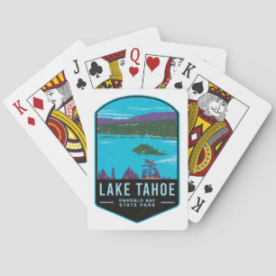 Lake Tahoe Emerald Bay Pokerkaarten
