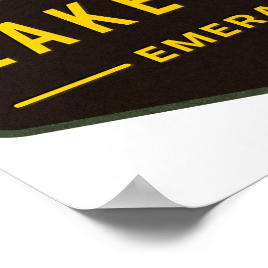 Lake Tahoe Emerald Bay Poster (Hoek)