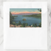  Lake Tahoe Emerald Bay Rechthoekige Sticker (Tas)