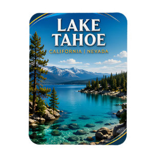 Lake Tahoe Emerald Bay Schitterend Uitzicht Magneet