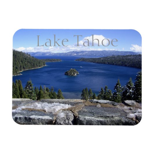 Lake Tahoe Emerald Bay Souvenir Magneet (Horizontaal)