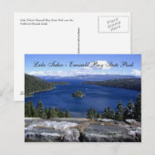 Lake Tahoe - Emerald Bay State Park Briefkaart (Voorkant / Achterkant)