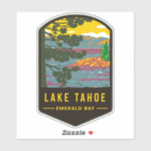 Lake Tahoe Emerald Bay Sticker (Vel)