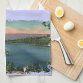  Lake Tahoe Emerald Bay Theedoek (Quarter Fold)