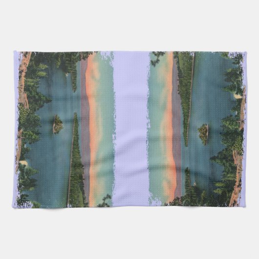 Lake Tahoe Emerald Bay Theedoek (Horizontaal)