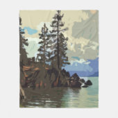 Lake Tahoe Fleece Blanket (Voorkant)