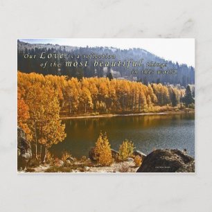 Lake Tahoe Foto Groet Opmerking Kaart