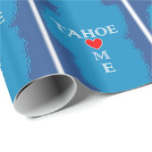 Lake Tahoe Home Cadeaupapier (Rol Hoek)