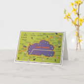 Lake Tahoe kaart (Gele Bloem)