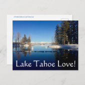 Lake Tahoe Love Briefkaart (Voorkant / Achterkant)