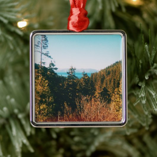 Lake Tahoe  Metalen Ornament (Boom)