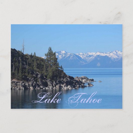 Lake Tahoe, Nevada Briefkaart (Voorkant)