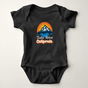 Lake Tahoe Nevada California Souvenir Retro Romper