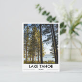 Lake Tahoe Nevada Foto Briefkaart (Staand voorkant)
