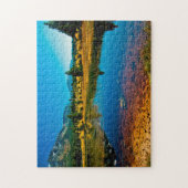 Lake Tahoe Nevada. Legpuzzel (Verticaal)