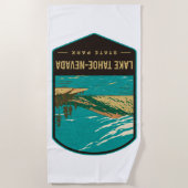 Lake Tahoe-Nevada State Park Strandlaken (Voorkant)