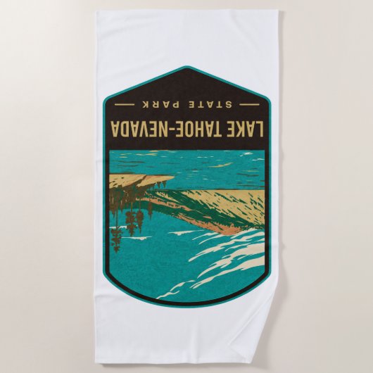 Lake Tahoe-Nevada State Park Strandlaken (Voorkant)