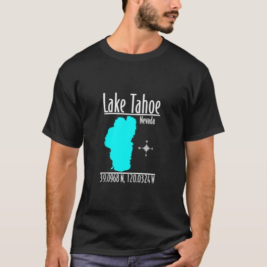 Lake Tahoe Nevada Tanktop (Voorkant)