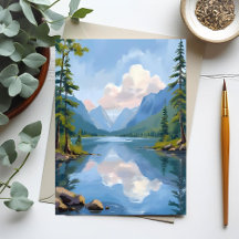 Lake Tahoe | Olie Schilderij Landschap