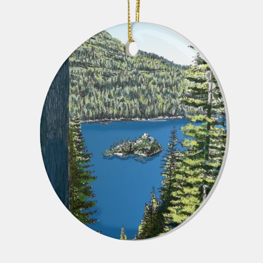 Lake Tahoe Ornament (Links)
