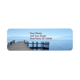 Lake Tahoe Pier Etiket