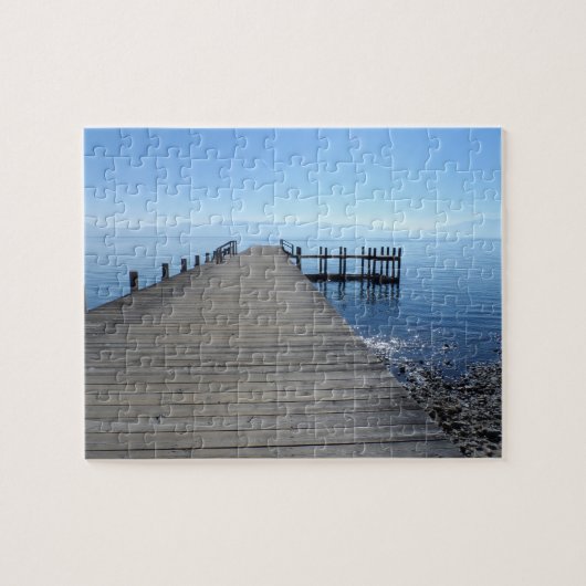Lake Tahoe Pier Legpuzzel (Horizontaal)
