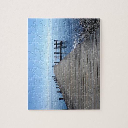 Lake Tahoe Pier Legpuzzel (Verticaal)