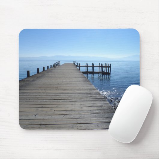 Lake Tahoe Pier Muismat (Met muis)