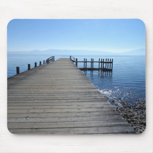 Lake Tahoe Pier Muismat (Voorkant)