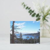 Lake Tahoe Post Card Briefkaart (Staand voorkant)