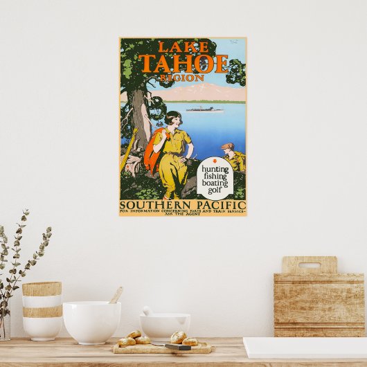 LAKE TAHOE POSTER (Keuken)