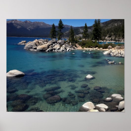 Lake Tahoe Poster (Voorkant)