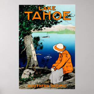 Lake Tahoe Print Californië Nevada Kunst Zuidelijk