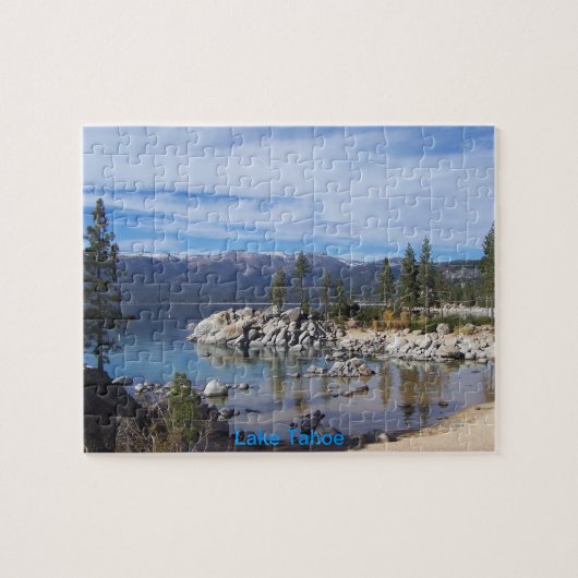 Lake Tahoe Puzzle Legpuzzel (Horizontaal)