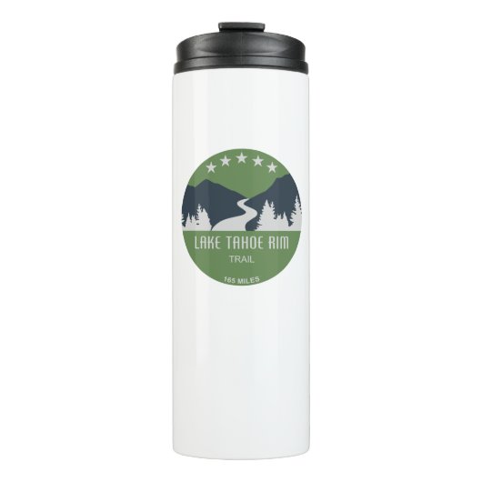 Lake Tahoe Rand Trail Thermosbeker (Voorkant)