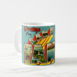 Lake Tahoe Retro Groet Koffiemok