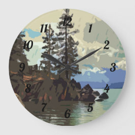 Lake Tahoe Sand Harbor Clock Grote Klok