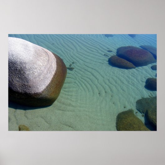 Lake Tahoe Sand Ripples Poster (Voorkant)