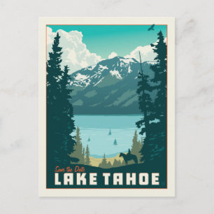 Lake Tahoe   Save the date Aankondigingskaart