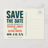 Lake Tahoe | Save the date Aankondigingskaart (Achterkant)