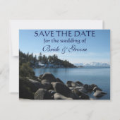 Lake Tahoe Save-the-Date Save The Date (Voorkant)