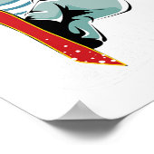 Lake Tahoe Sierra Nevada California Snowboarding S Poster (Hoek)