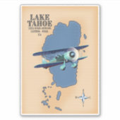 Lake Tahoe Sierra Nevada California, Verenigde Sta Sticker (Voorkant)