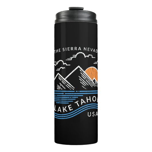 Lake Tahoe Sierra Nevada Thermosbeker (Voorkant)