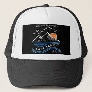 Lake Tahoe Sierra Nevada Trucker Pet