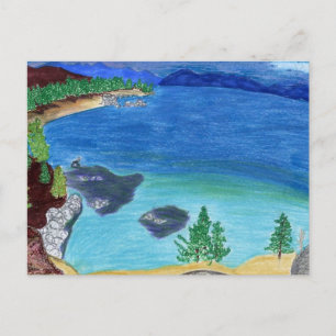 Lake Tahoe Sketch Briefkaart