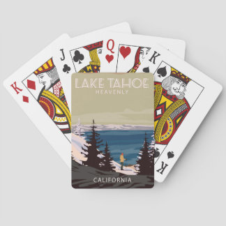 Lake Tahoe, Ski Hemels Speelkaarten