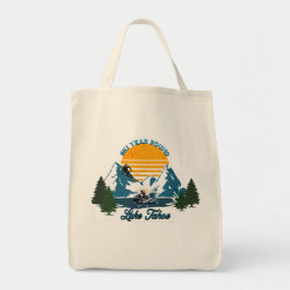 Lake Tahoe: Skijaar rond, Sneeuwski en waterski Tote Bag